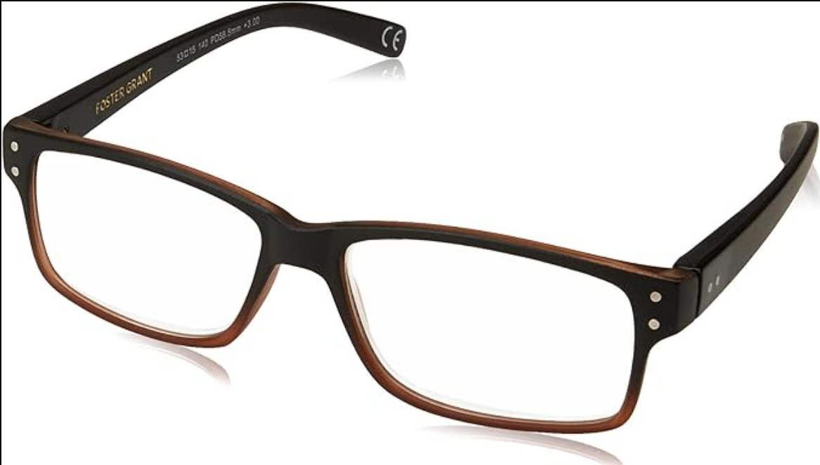 FOSTER GRANT MEN'S READING GLASSES